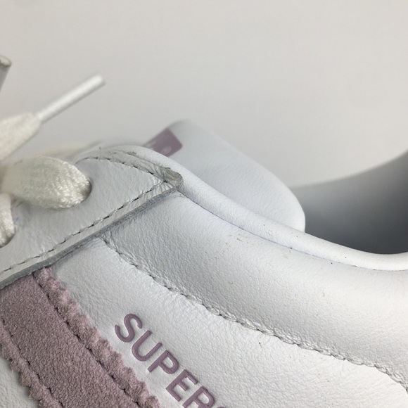 SOLD! Adidas Originals Superstar Low Sneakers White Pink Women’s 9 EE7400 - Picture 15 of 15